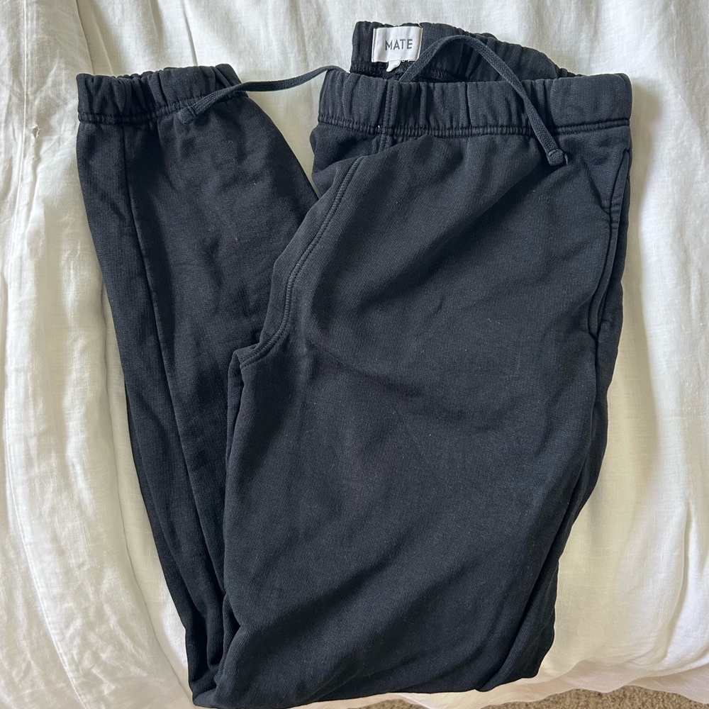 MATE Black Jogger Pants